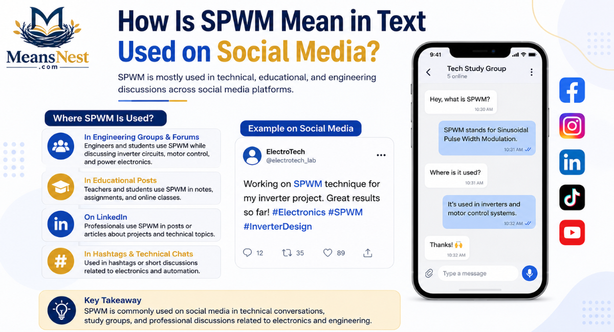 How Is SPWM Mean in Text Used on Social Media?