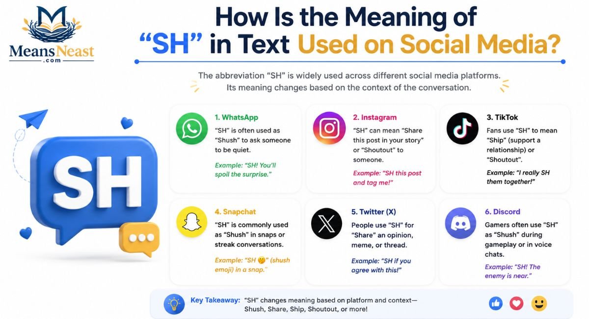 how-is-the-meaning-of-sh-in-text-used-on-social-media How Is the Meaning of "SH" in Text Used on Social Media?