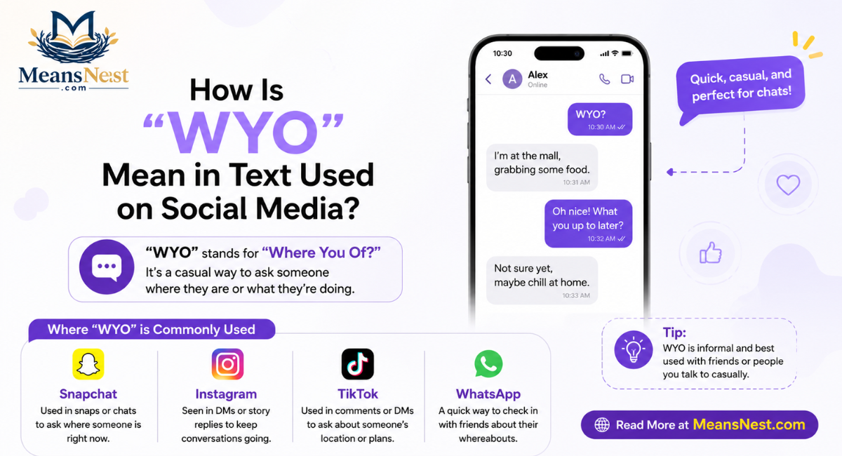 How Is “WYO” Mean in Text Used on Social Media?
