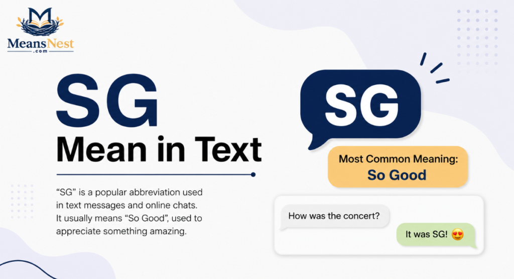 SG Mean in Text