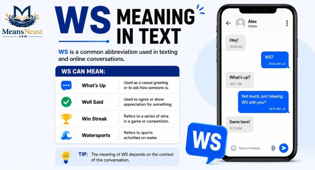 WS Meaning in Text