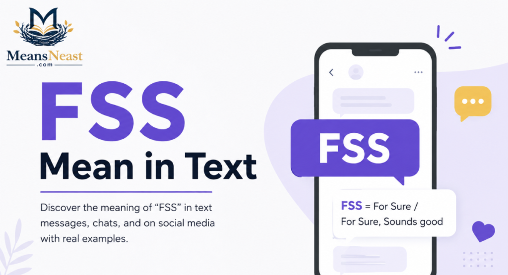 “FSS” Mean in Text