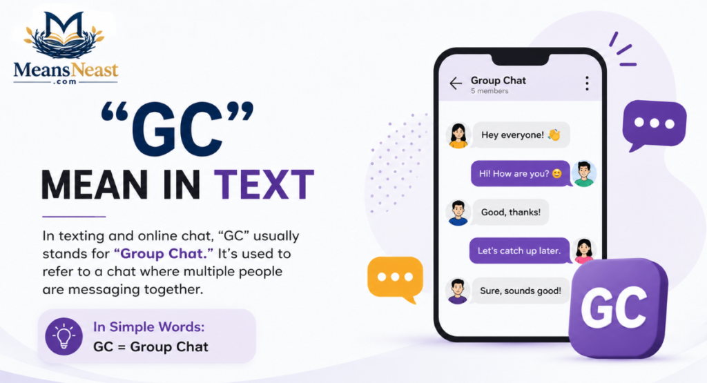 “GC” Mean in Text