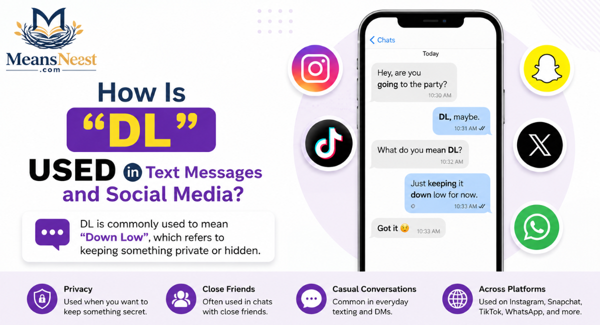 How Is "DL" Used in Text Messages and Social Media?