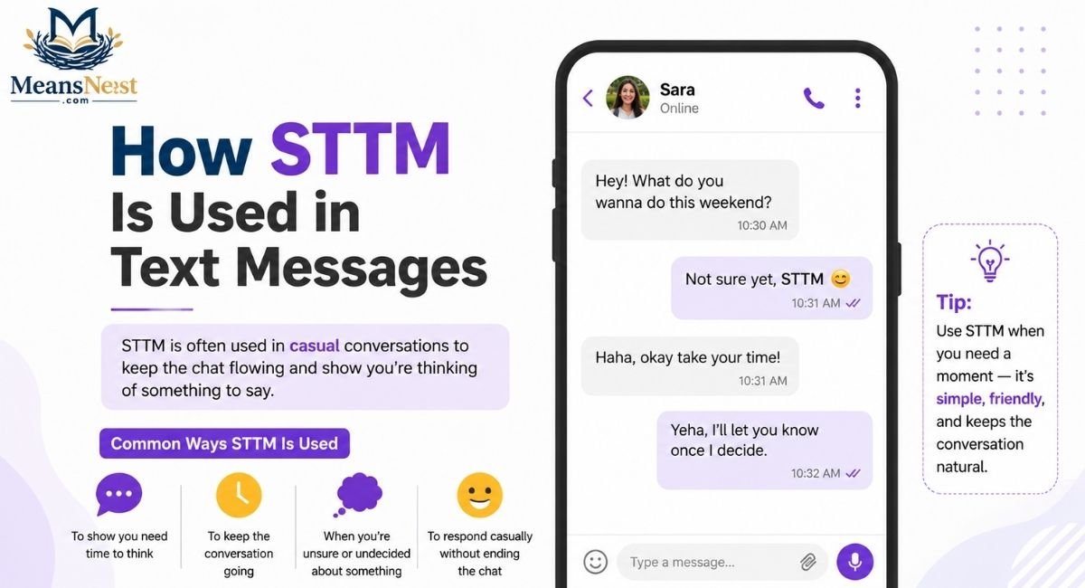
How STTM Is Used in Text Messages
