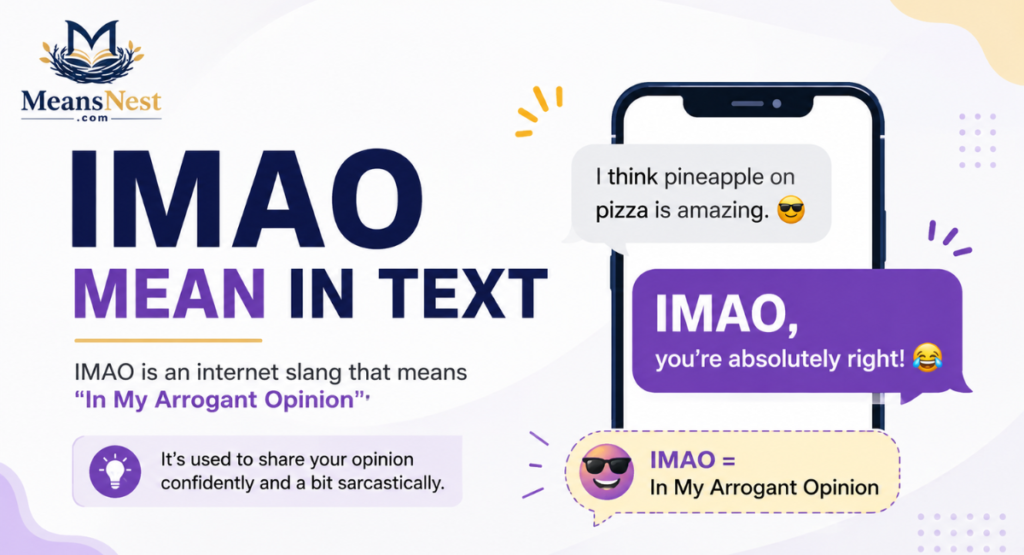 IMAO Mean in Text