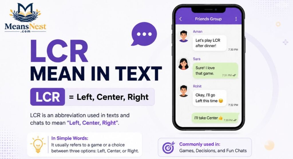 LCR Mean in Text
