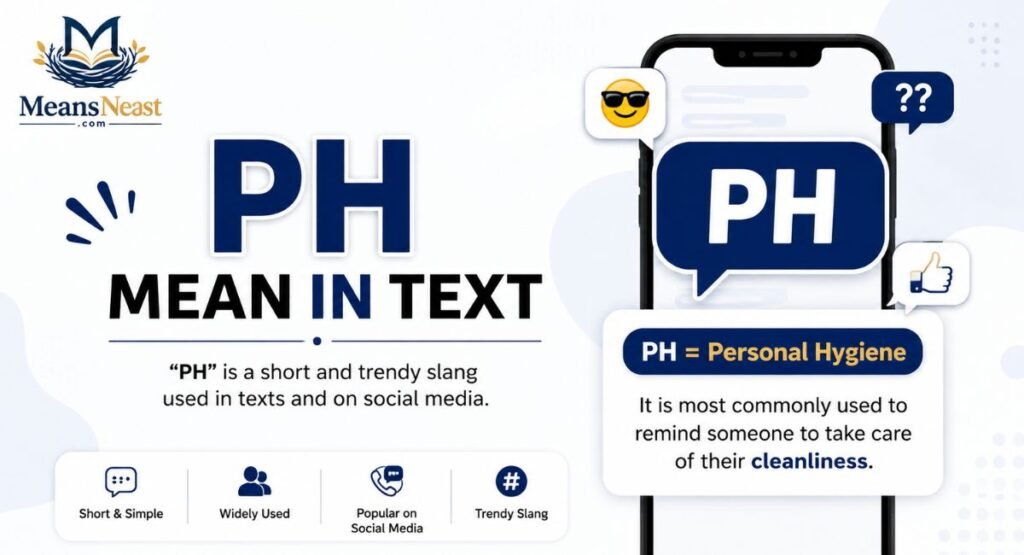 “PH” Mean in Text