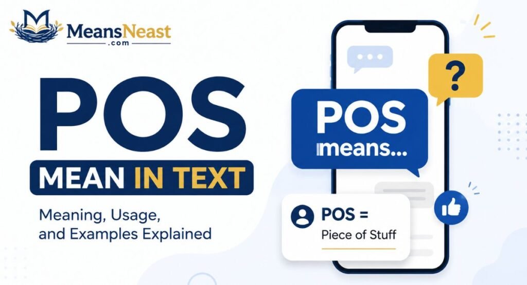 POS Mean in Text