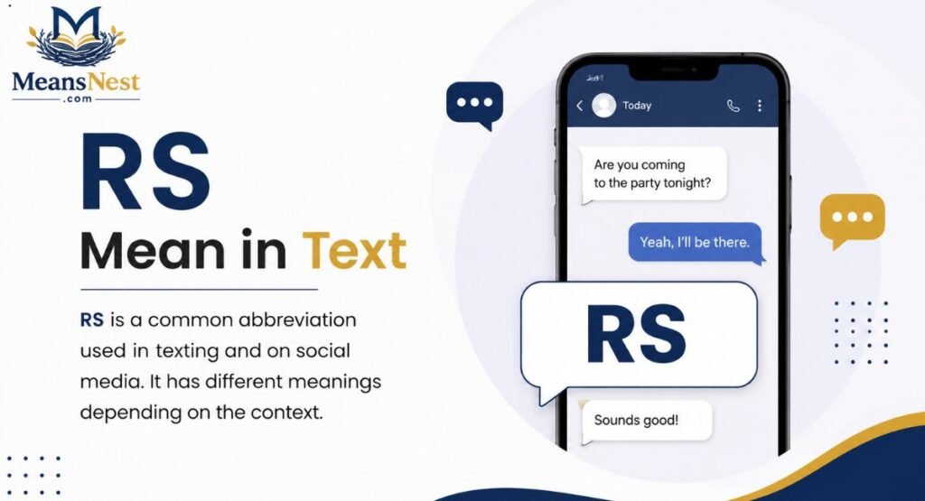 “RS” Mean in Text
