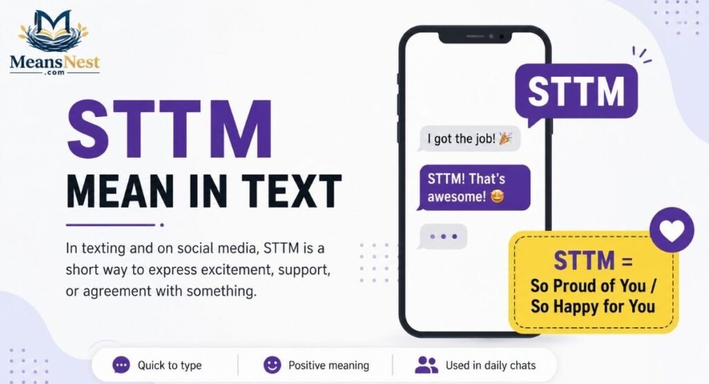 STTM Mean in Text