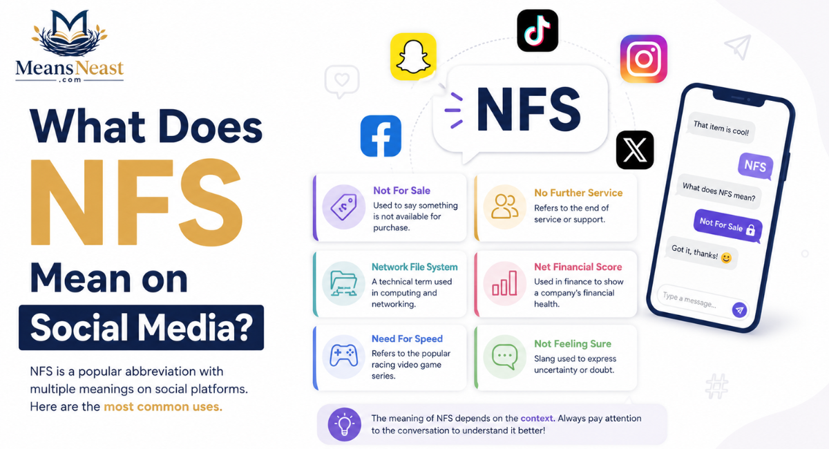 What Does NFS Mean on Social Media?