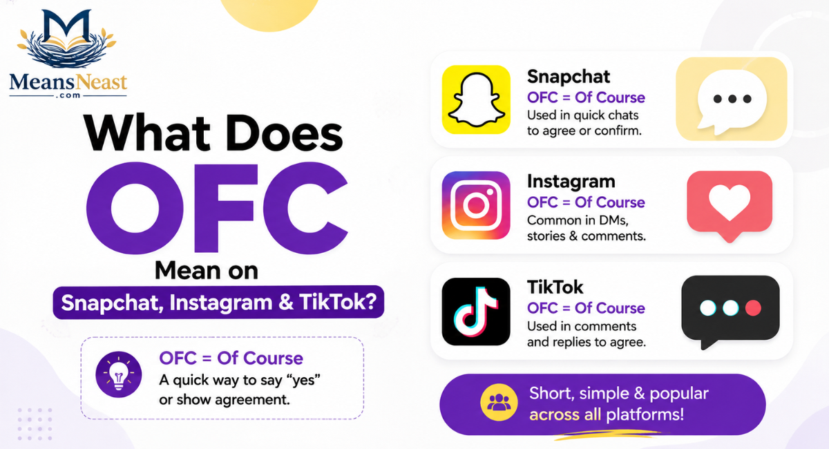 What Does OFC Mean on Snapchat, Instagram & TikTok?
