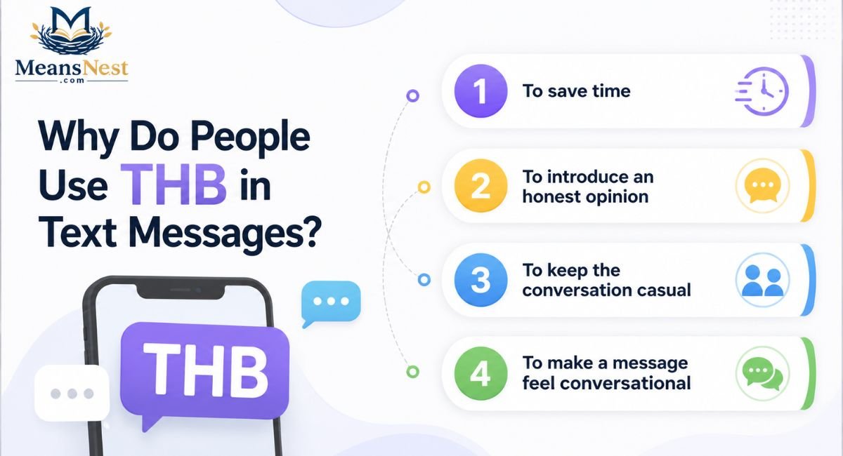 Why Do People Use THB in Text Messages?