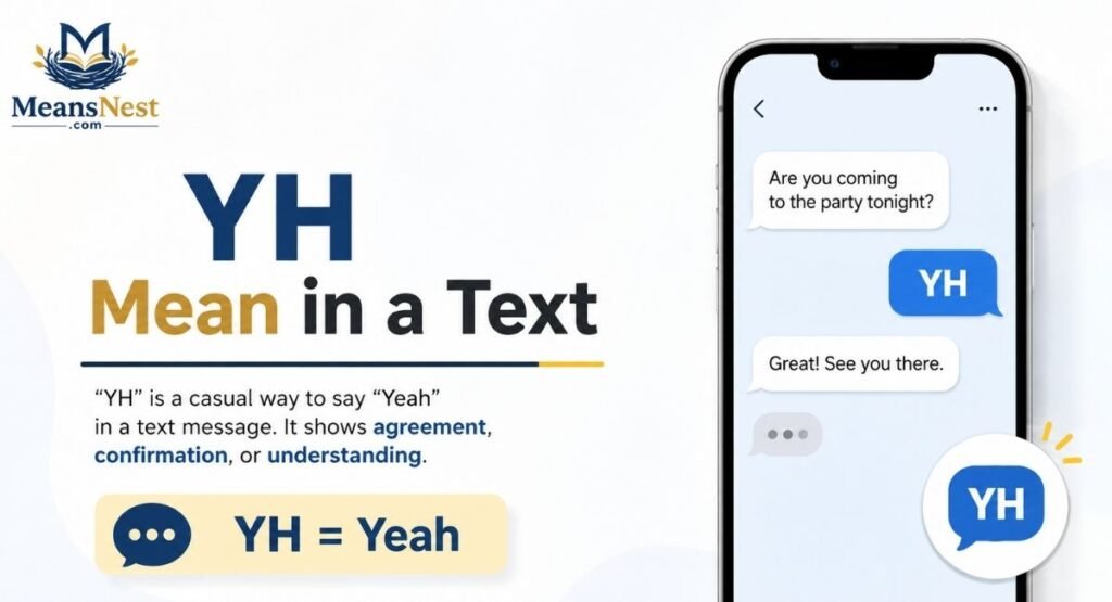 “YH” Mean in a Text