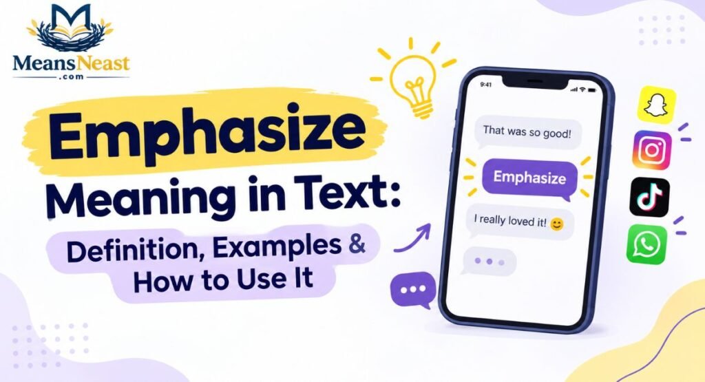 Emphasize Meaning in Text: Definition, Examples & How to Use It