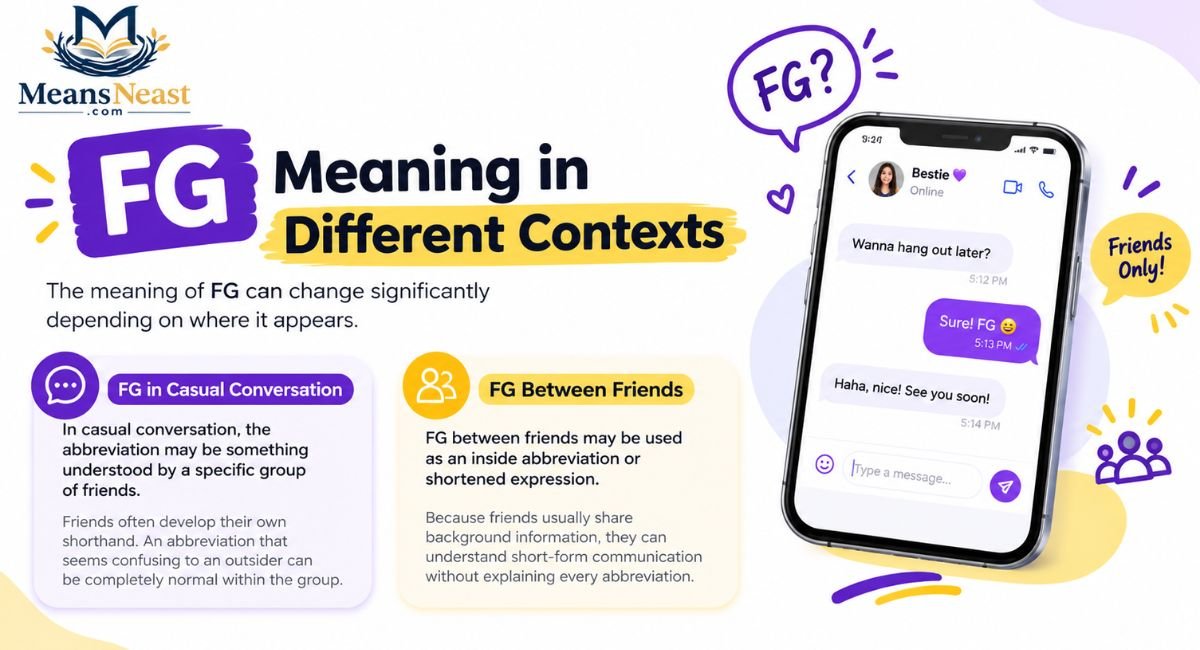 FG Meaning in Different Contexts