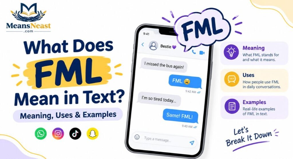 “FML” Mean in a Text