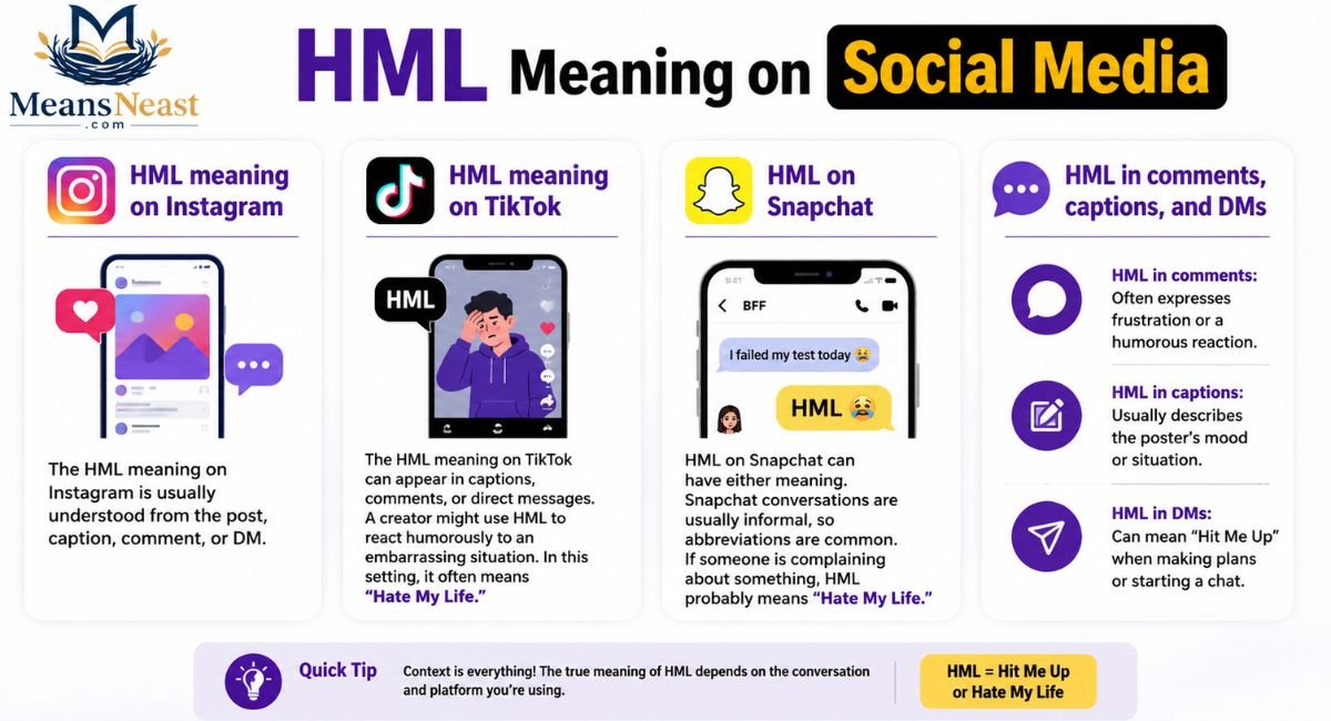 HML Meaning on Social Media