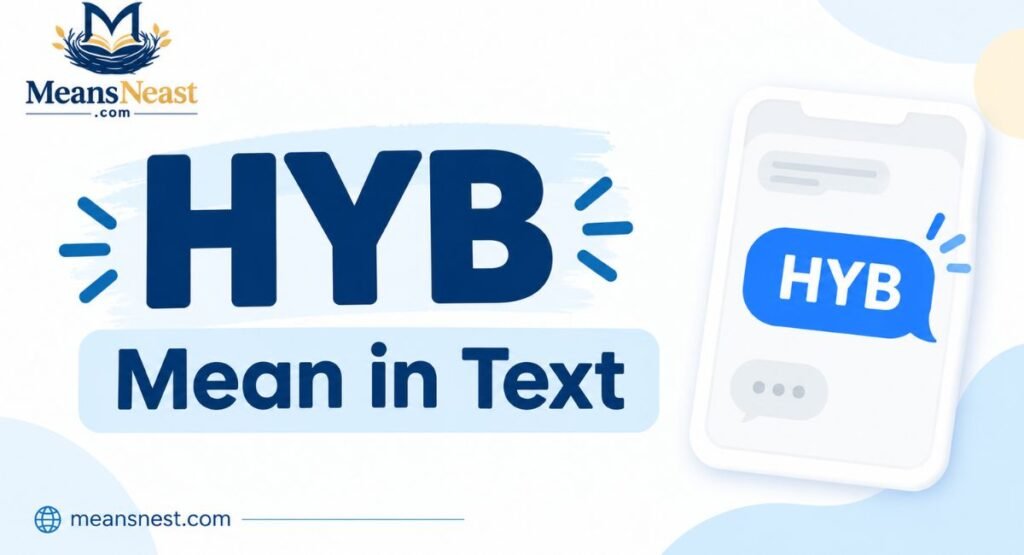 “HYB” Mean in Text