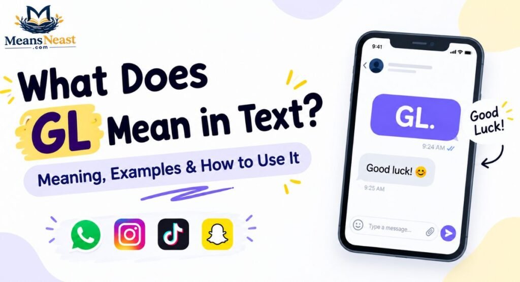 What Does GL Mean in Text? Meaning, Examples & How to Use It