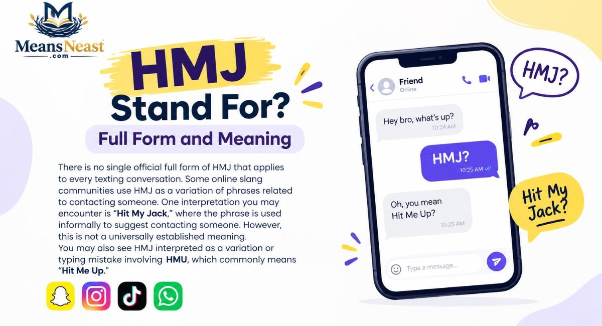 What Does HMJ Stand For? Full Form and Meaning