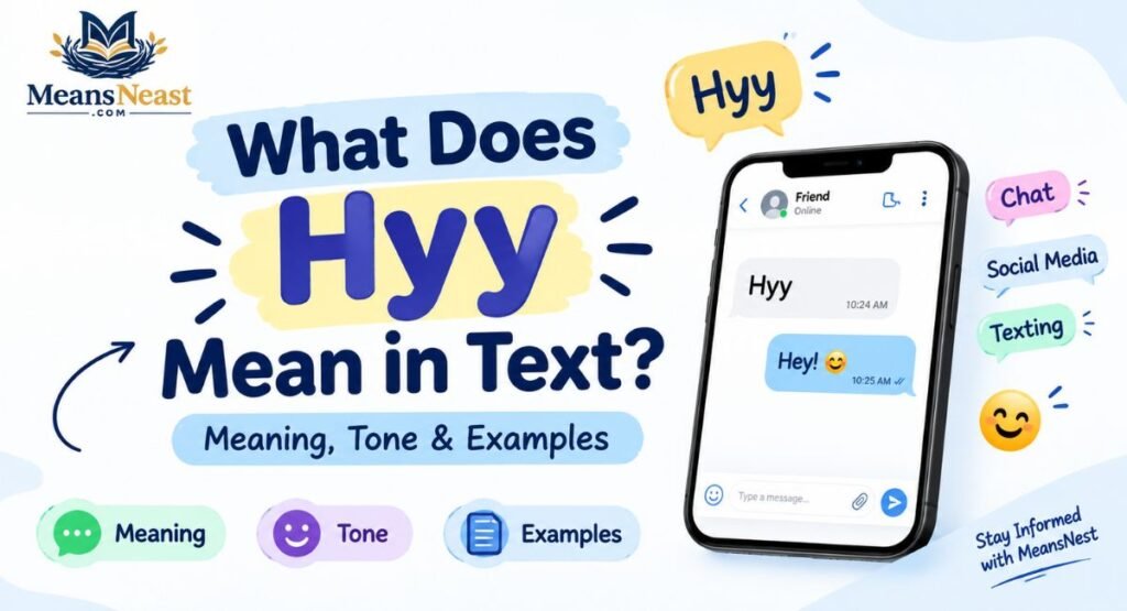What Does Hyy Mean in Text? Meaning, Tone & Examples