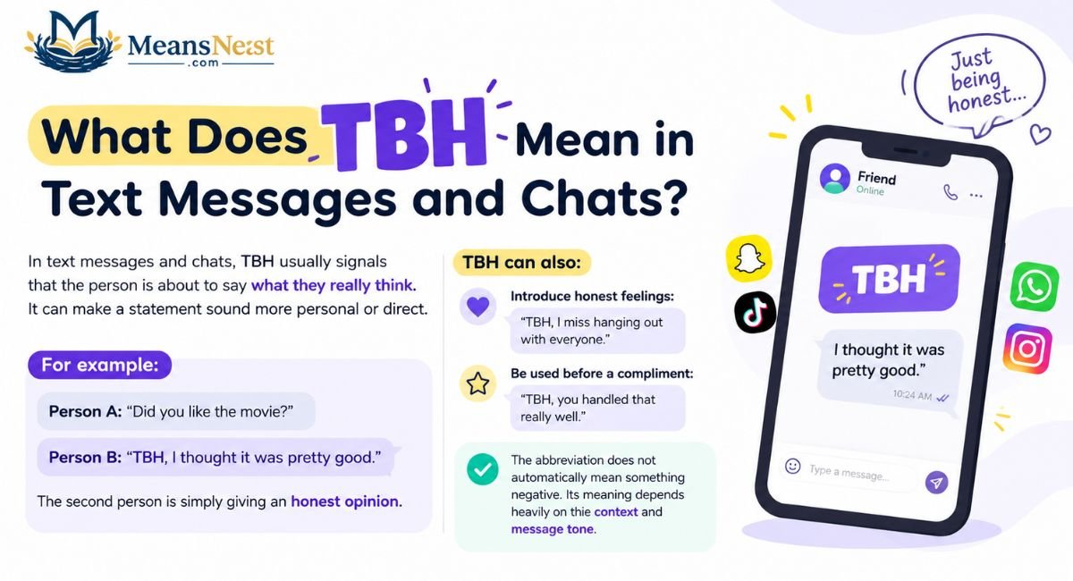 what-does-tbh-mean-in-text-messages-and-chats What Does TBH Mean in Text Messages and Chats?