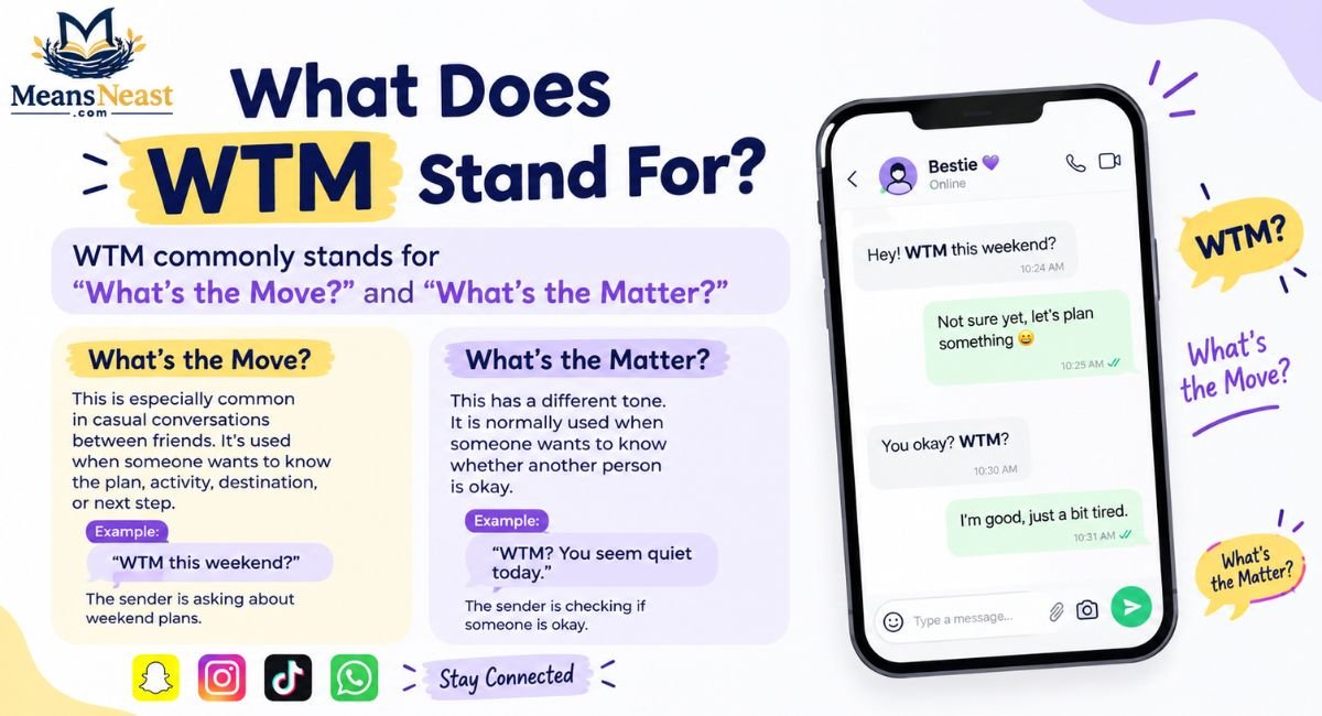 What Does WTM Stand For?